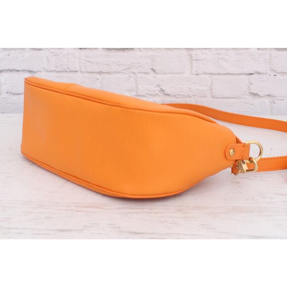 Louis Vuitton Dhanura PM Orange Epi Crossbody Leather Satchel Handbag A3593 - Picture 9 of 12
